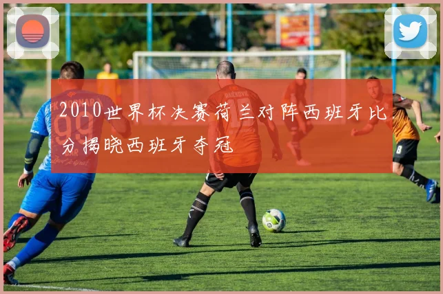 2010世界杯决赛荷兰对阵西班牙比分揭晓西班牙夺冠
